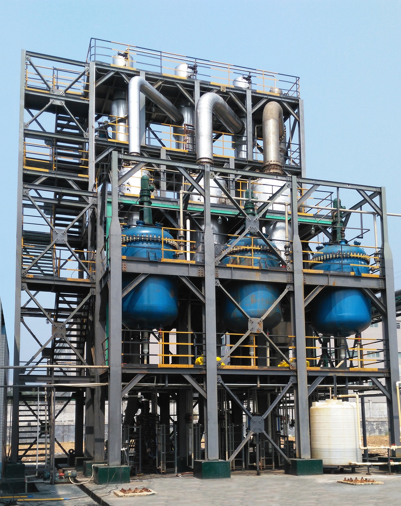 Thermal power plant desulfurization wastewater treatment